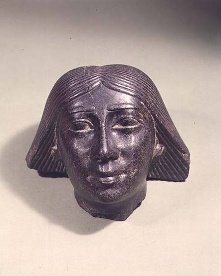 Head of a man, probably a high official von Egyptian
