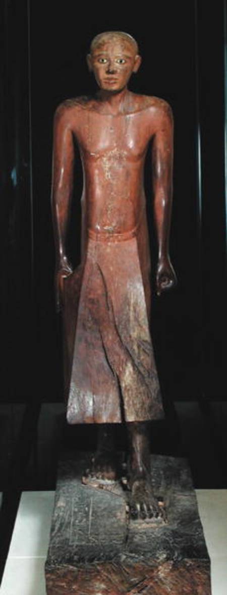 Statuette of Nakhti, chancellor during the reign of Sesostris I (c.1956-c.1911 BC) from Assiut, Midd von Egyptian
