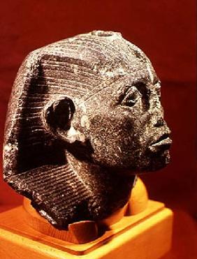 Head of Sesostris III, from Medamud near Karnak, Middle Kingdom c.1862-43