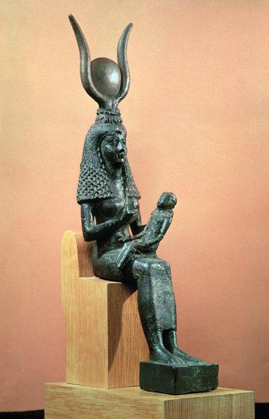 Isis suckling the infant Horus