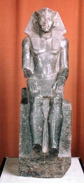 Statue of Amenemhat III 19th centu