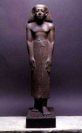 Statuette of Amenemhatankh, worker at Crocodilopolis (Fayum) from the reign of Amenemhat III, Middle c.1843-179