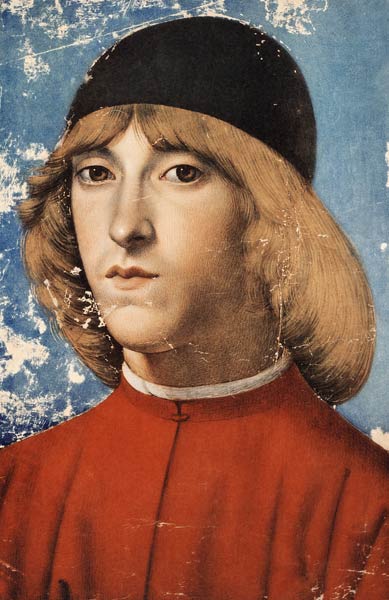 Piero di Lorenzo de'' Medici von  (eigentl. Domenico Tommaso Bigordi) Ghirlandaio Domenico