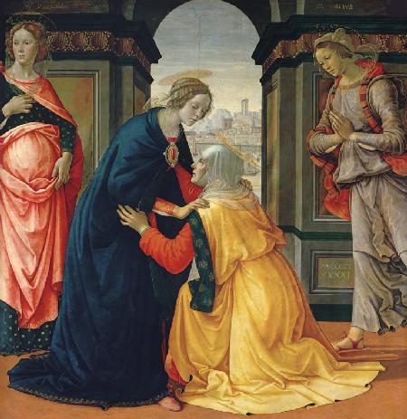 Heimsuchung Mariae, mit Maria Jakobäa und Maria Salome 1491