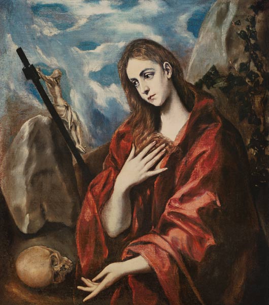 Büßende Maria Magdalena von (eigentl. Dominikos Theotokopulos) Greco, El