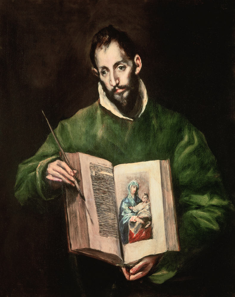 St. Luke von (eigentl. Dominikos Theotokopulos) Greco, El
