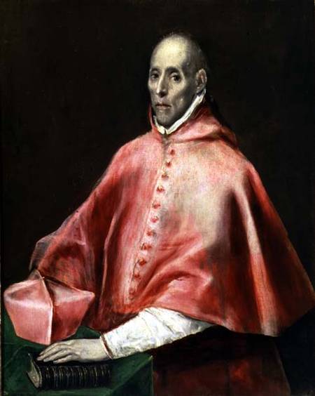 Portrait of Cardinal Juan de Tavera von (eigentl. Dominikos Theotokopulos) Greco, El