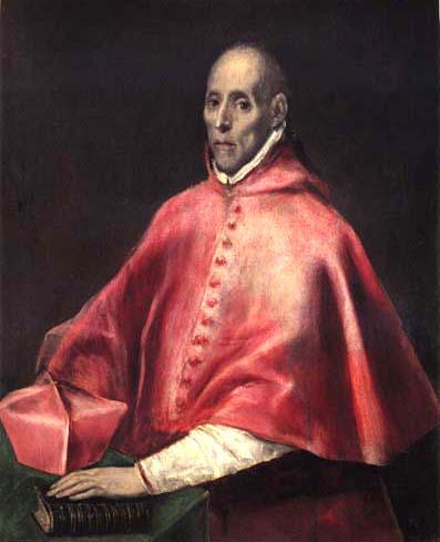Portrait des Kardinals Tavera von (eigentl. Dominikos Theotokopulos) Greco, El