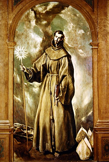 Saint Bernard von (eigentl. Dominikos Theotokopulos) Greco, El