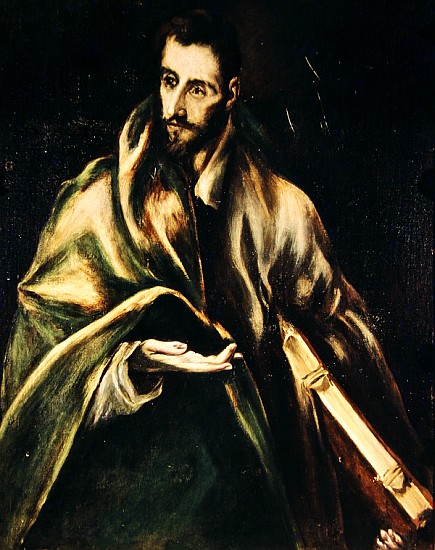 Saint James the Greater von (eigentl. Dominikos Theotokopulos) Greco, El