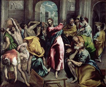 Christ Driving the Traders from the Temple c.1600