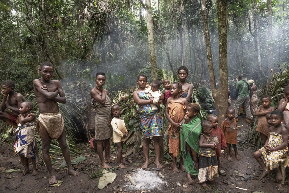 Die letzten Clans der Baka-Pygmäen,Kamerun von Elena Molina