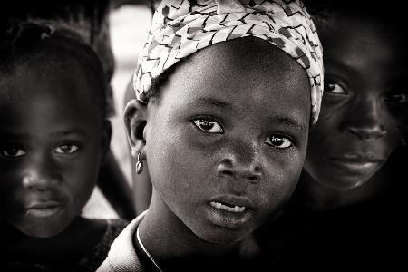 Drei Kinder,Benin