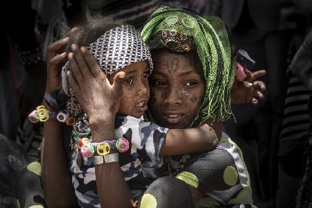 im Flüchtlingslager Niergui,Tschad