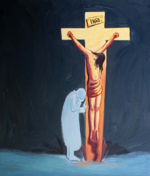 It is by humility that we can learn to hide with our wounds beside Jesus the crucified von Elizabeth  Wang