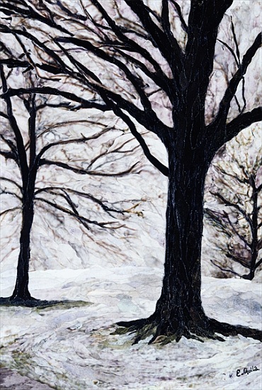 Winter Trees, Greenwich Park von Ellen  Golla