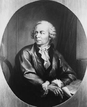 Porträt des Mathematikers Leonhard Euler (1707-1783) 1756