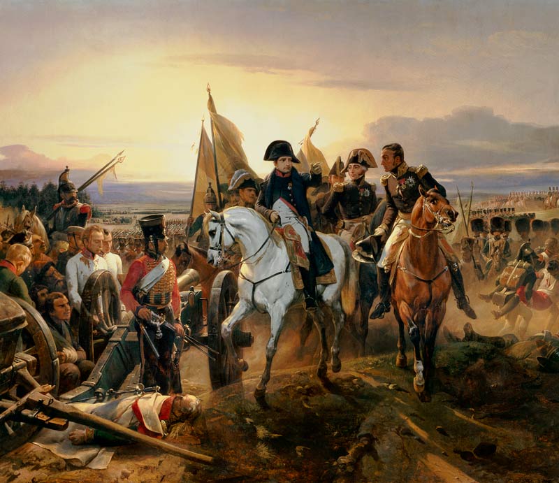 The Battle of Friedland von Emile Jean Horace Vernet