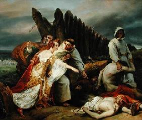 Edith Finding the Body of Harold 1828