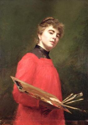Self Portrait, 1889 (oil on canvas) 1568