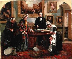 The Foundling restored to its Mother 1858