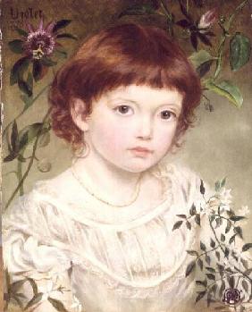 Violet - Portrait of a Girl 1876