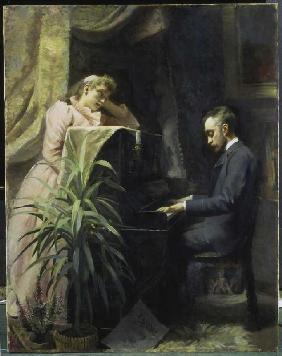 Am Piano (Verner von Heidenstam) 1891