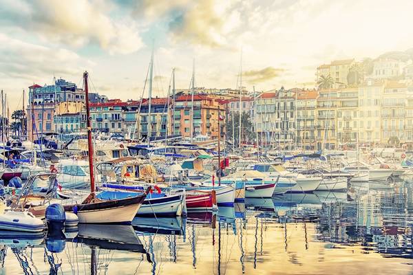 Harbor In Cannes von Emmanuel Charlat