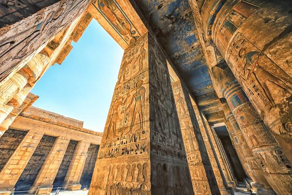 Temple of Ramesses III von Emmanuel Charlat