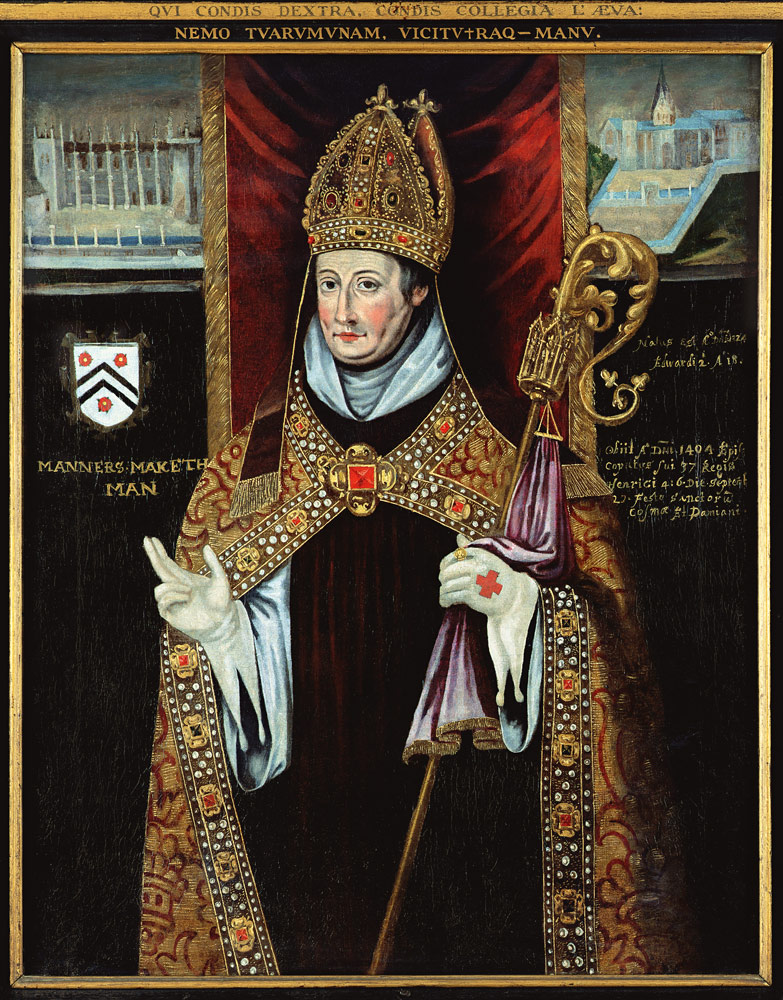 Portrait of William of Wykeham  von English School