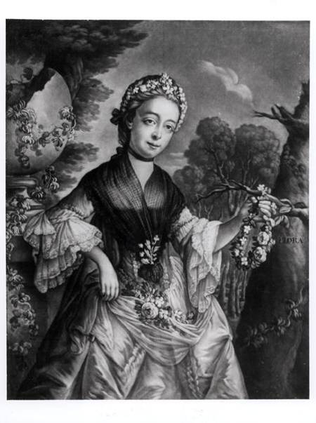 Elizabeth Chudleigh (1720-88) Countess of Bristol and Duchess of Kingston von English School