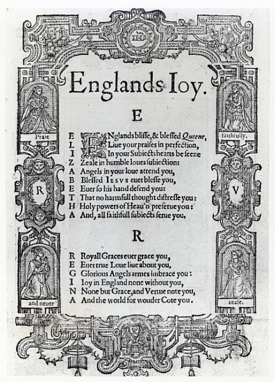 England''s Joy Richard Vennar, c.1602 von English School