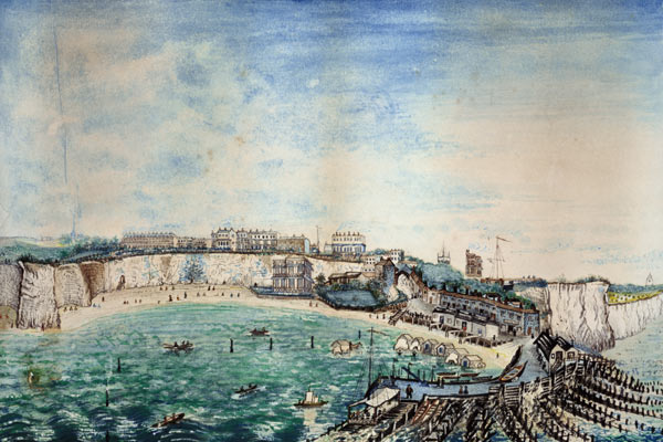 View of the Beach and Harbour at Broadstairs, Kent von English School