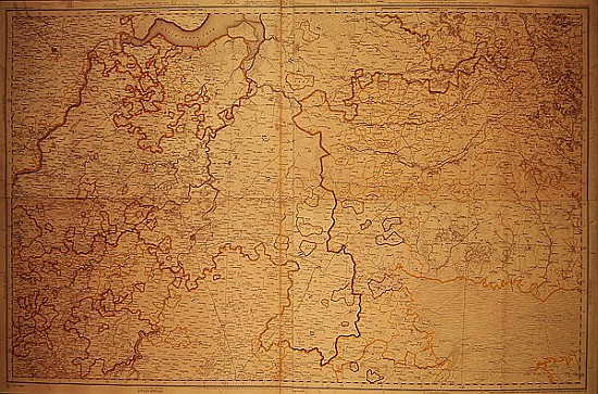 Map of the Gujarat state of India, published under the direction of Colonel J.T. Walker, C.B., R.E., von English School