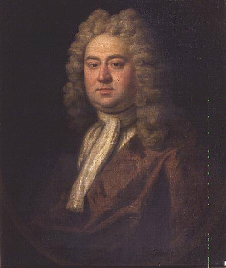 Portrait of a Gentleman (said to be George Frederick Handel) von English School