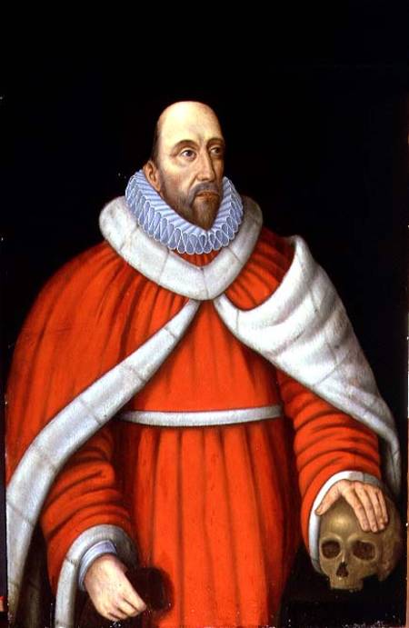 Portrait of Sir Edward Coke (1552-1634) von English School