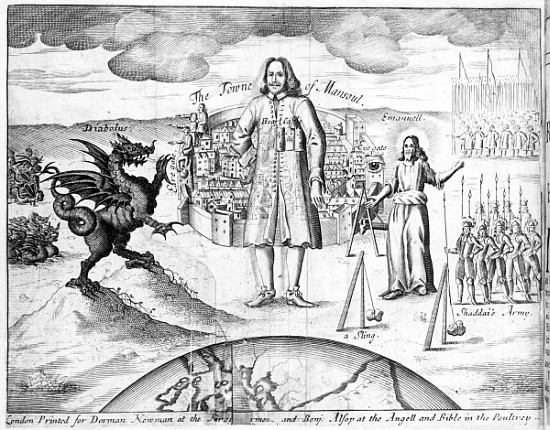 The Town of Mansoul, illustration from ''The Holy War'' John Bunyan von English School