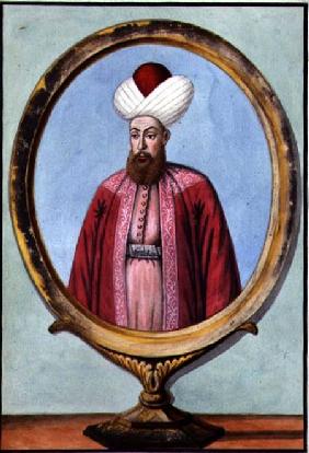 Amurath (Murad) I (1319-89), Sultan 1359-89, from 'A Series of Portraits of the Emperors of Turkey' 1808