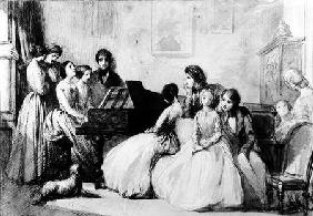The Drawing Room Concert (pen