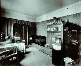 Drawing room, Kelmscott House, London 1896