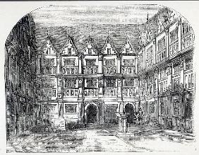 House of Sir Thomas Gresham, in Bishopsgate Street, London