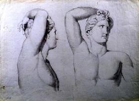 Portrait Busts of Nudes c.1780