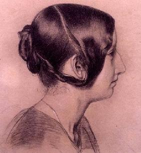 Portrait Profile of a Young Lady c.1840