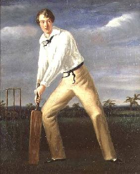 Portrait of a Young Cricketer c.1816