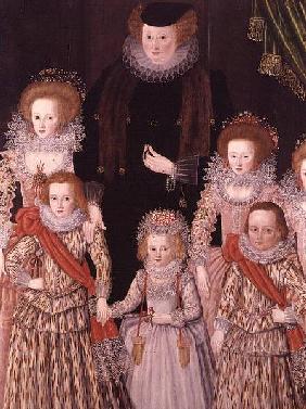 The Tasburgh Group: Lettice Cressy, Lady Tasburgh of Bodney, Norfolk and her Children c.1605