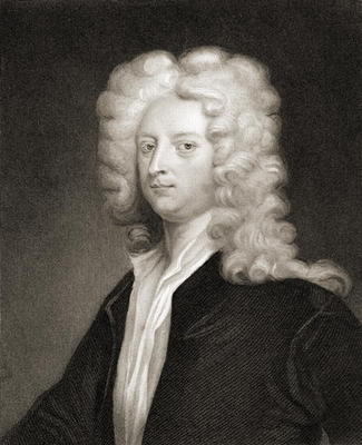 Joseph Addison (1672-1719), from 'Gallery of Portraits', published 1833 (engraving) von English School, (19th century)