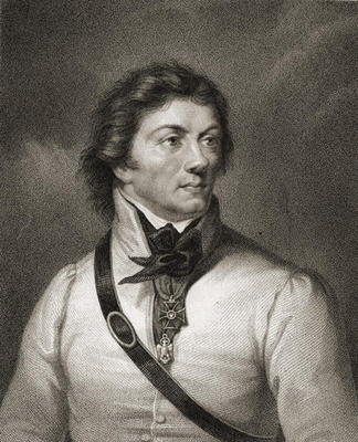Tadeusz Andrzej Bonawentura Koshciuszko (1746-1817) from 'Gallery of Portraits', published in 1833 ( von English School, (19th century)