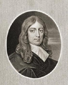 John Milton (1608-74) from 'Gallery of Portraits', published in 1833 (engraving)
