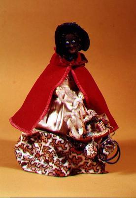 Pedlar doll, c.1860-70 (mixed media) 17th