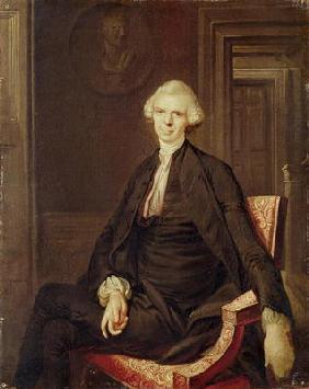 Portrait of Laurence Sterne (oil on canvas) 1805